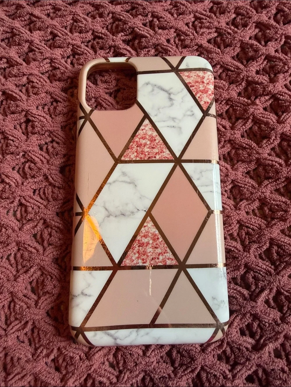 Geometric Marble iPhone 11 Pro Max Case
